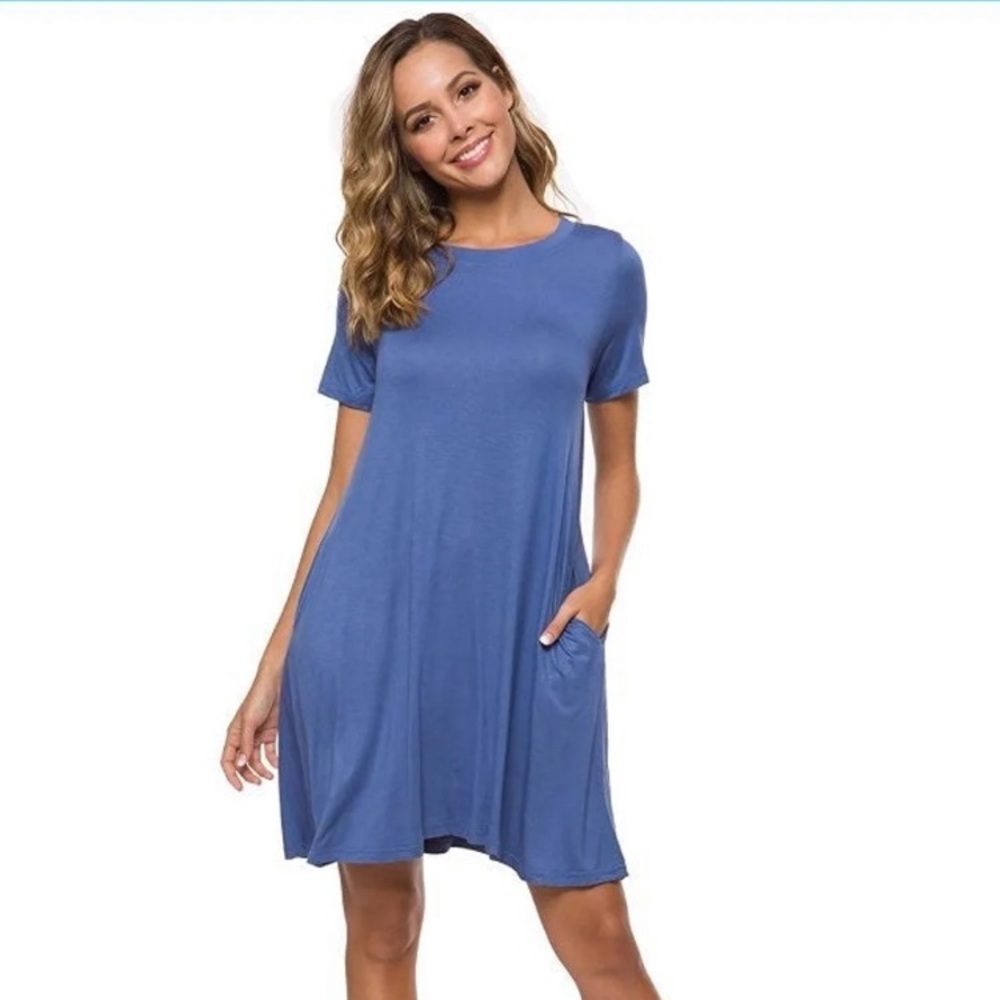 Blue Lounge Dress